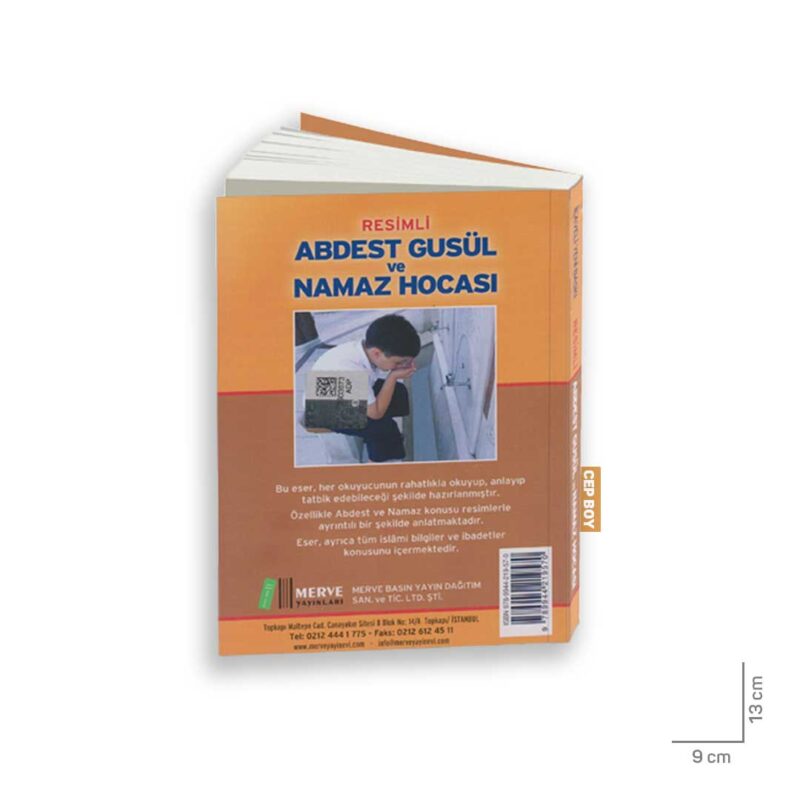 Abdest Gusül ve Namaz Hocası Cep Boy 160 Sayfa - Görsel 2