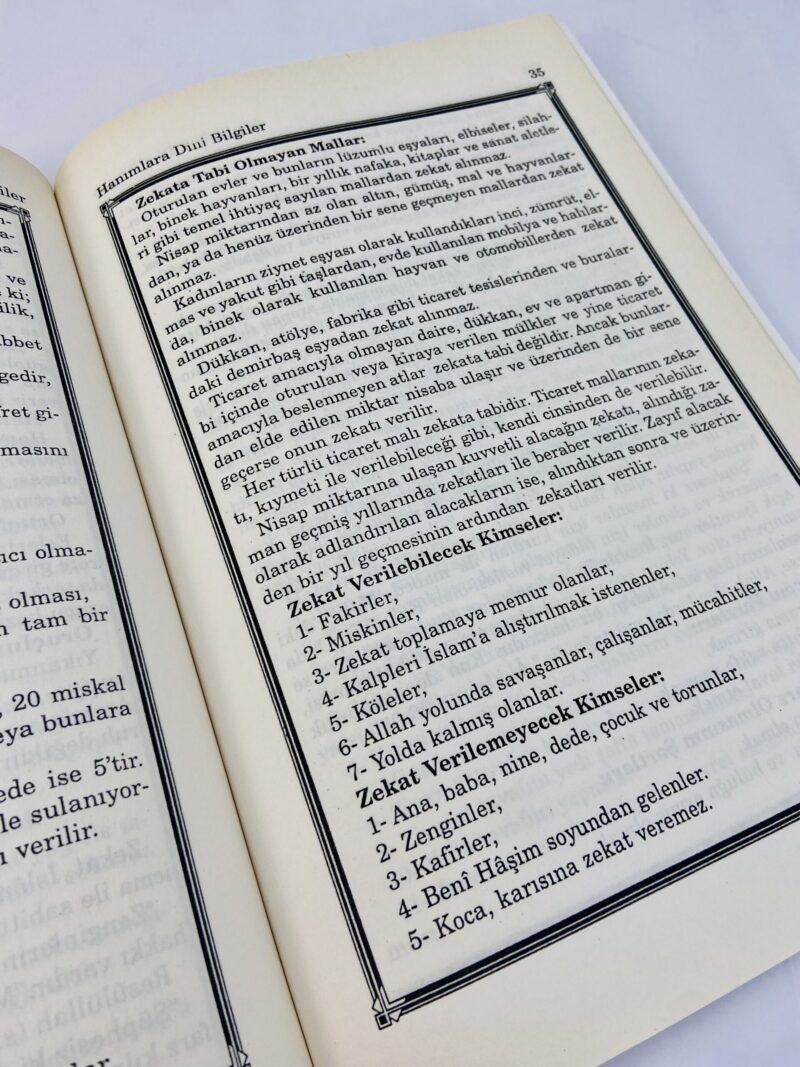 Hanımlara Temel Dini Bilgiler Dergi Boy - Görsel 3
