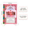 Cep Boy İsim Etiketli Yasin-i Şerif Pembe