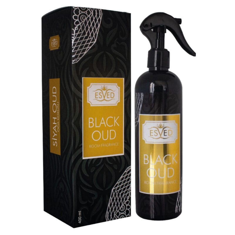 Siyah Oud & Black Oud Oda Ve Kumaş Spreyi Seccade Spreyi Oda Kokusu Koku 400 ml