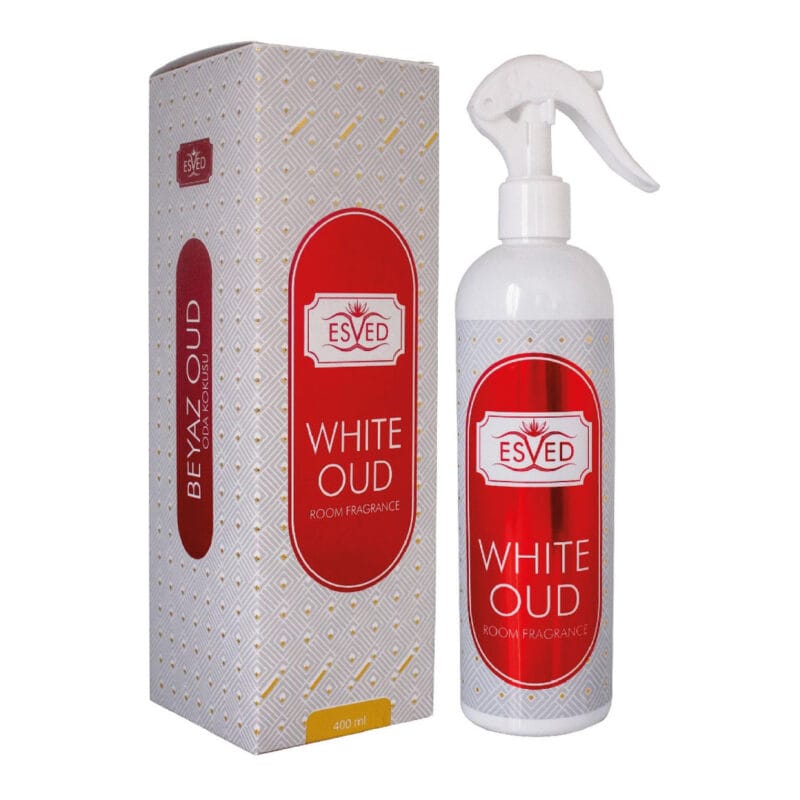 Beyaz Oud & White Oud Oda Ve Kumaş Spreyi Seccade Spreyi Oda Kokusu Koku 400 ml