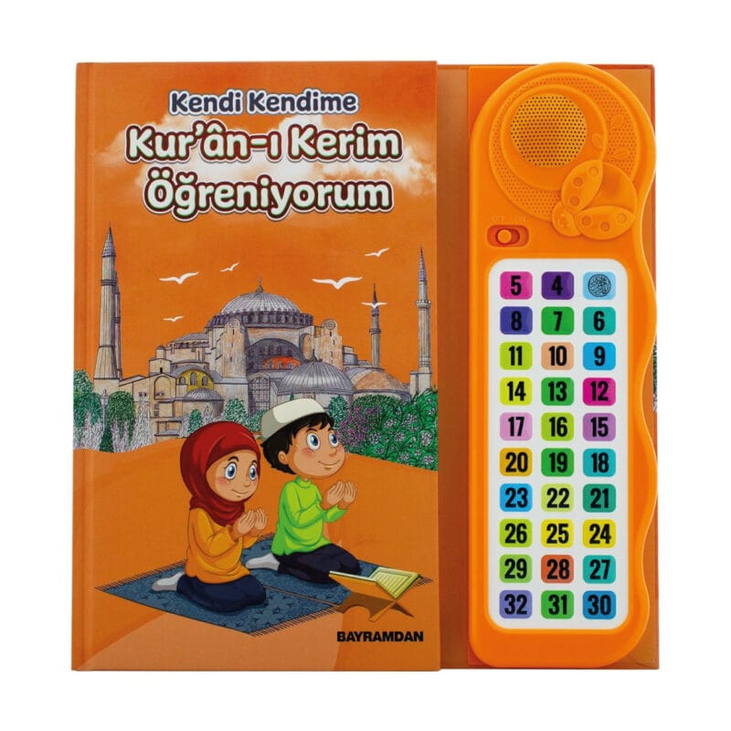 Kendi Kendime 10 Saat’de Kuran Öğreniyorum Sesli Cihazlı Kitap Turuncu