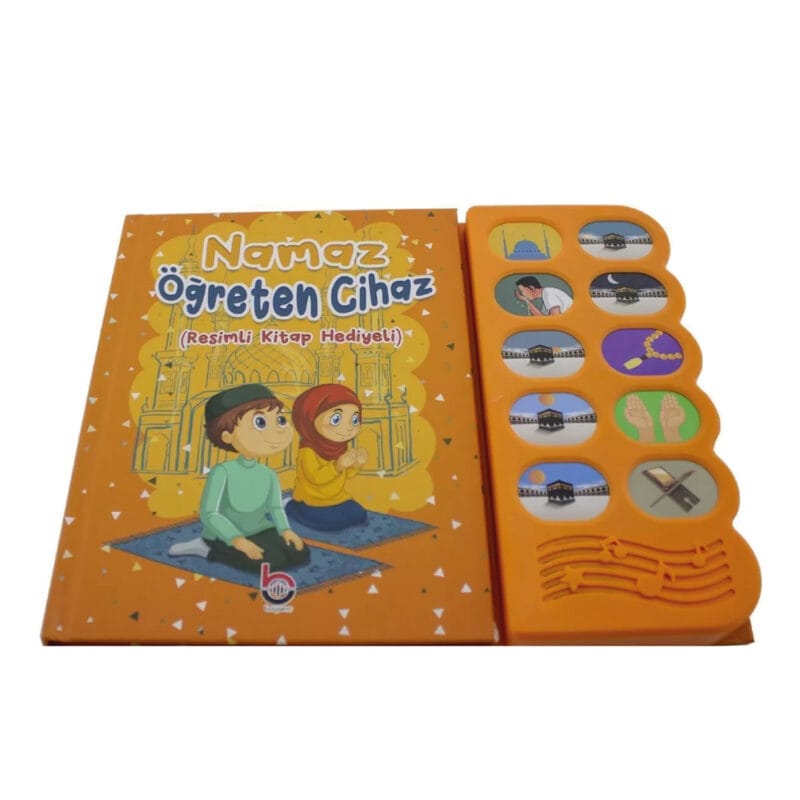 Namaz Öğreten Cihaz Resimli Kitap Seti Turuncu