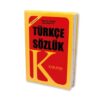 Türkçe Sözlük - Yeni Basım - Plastik Sarı Kapak