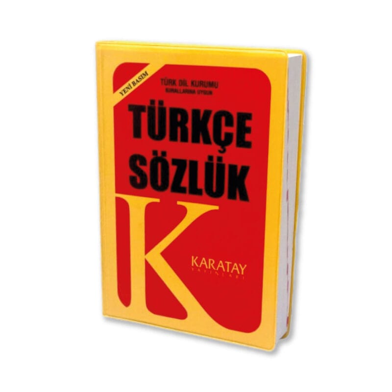 Türkçe Sözlük - Yeni Basım - Plastik Sarı Kapak