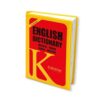 English Dictionary İngilizce - Türkçe Türkçe - İngilizce Yeni Basım  -Plastik Sarı Kapak