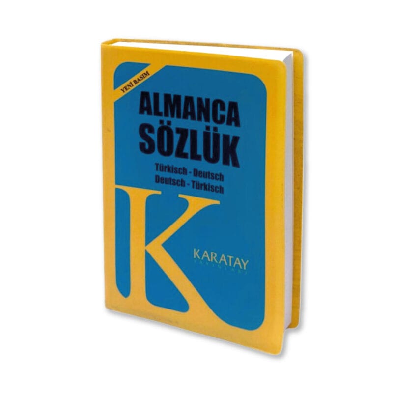 Almanca Sözlük - Plastik Sarı Kapak