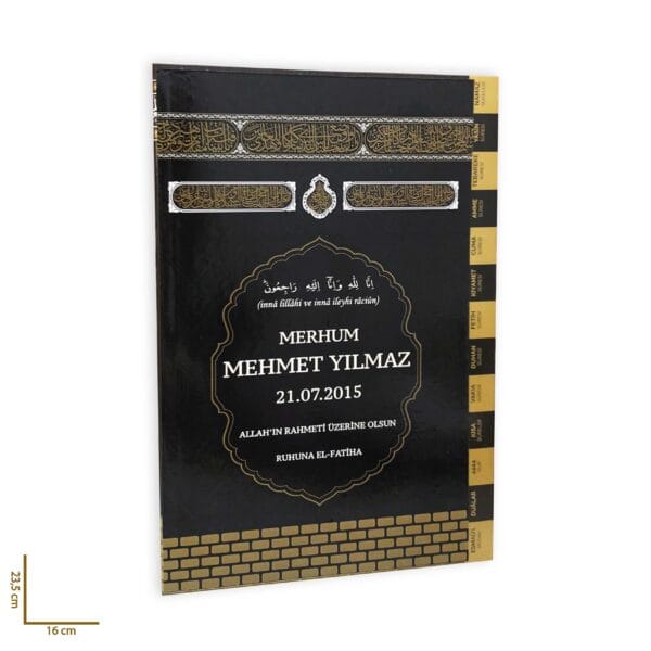 Örtücü Etiketli Kabe Model 80 Sayfa Yasin-i Şerif