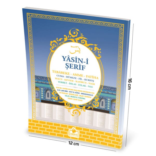 Kudüs Temalı Yasin-i Şerif Çanta Boy
