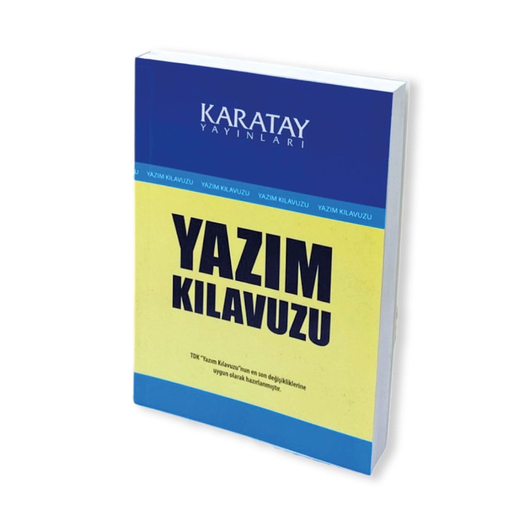 9786051130170.jpg Yazım Kılavuzu -Karton Kapak - Görsel 1