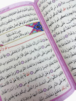 Kur'ân-ı Kerim Bilgisiyar Hatlı Orta Boy Pembe Renk - Görsel 2