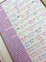 Kuranı Kerim Bilgisayar Hatlı Renkli Kelime Meali Rahle Boy Bordo - Görsel 3